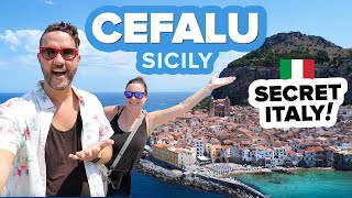 You NEED to Visit CEFALU 😍 Italys Most Beautiful City 🇮🇹 Travel to Sicily [upl. by Maynord]