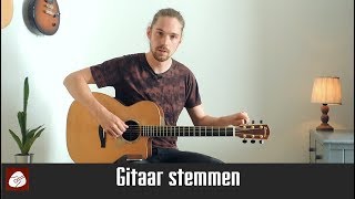 Zo moet je je GITAAR STEMMEN [upl. by Yerffoj]