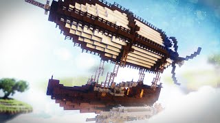 Were Flying High with Airships Grappling Hooks and Floating Islands in Minecraft [upl. by Donald]