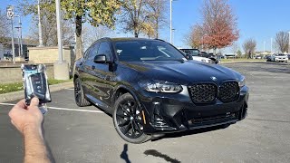 2024 BMW X4 xDrive30i Start Up Test Drive Walkaround POV and Review [upl. by Erina]