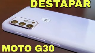 Cómo destapar Moto G30Cómo desarmar Motorola G30Abrir moto G30 [upl. by Holds602]