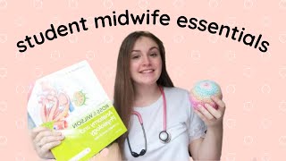 STUDENT MIDWIFE ESSENTIALS Everything you need before starting a midwifery degree [upl. by Esinel]