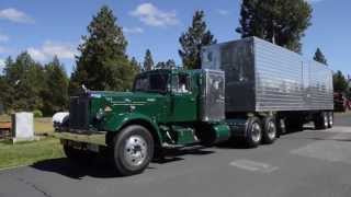 Antique Trucks Visit Train Mountain [upl. by Munson]