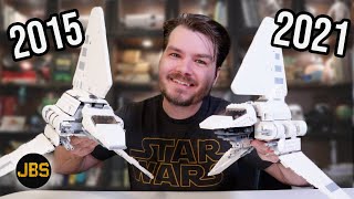 LEGO Star Wars Imperial Shuttle Review  Build  Comparison 75094 vs 75302 [upl. by Aleen]