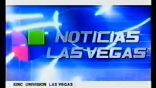 Noticias Univision Affiliates News Package Late 2000 Entravision Version [upl. by Elnukeda]