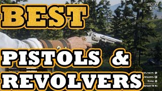 Best weapons in red dead online  revolvers and pistols [upl. by Anyale403]