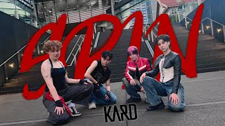 KPOP ONE TAKE KARD 카드  SPIN Dance Cover  Konstellation New Zealand [upl. by Trinette]