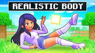 Aphmau Has REALISTIC BODY In Minecraft [upl. by Higgins]