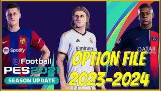 Tuto PES 2021  installation du patch 2324 équipes maillots compétitions [upl. by Dud963]