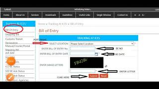 Bill of EntryBOE status online ICEGATE check payment detail penalty and interest [upl. by Eniahs]