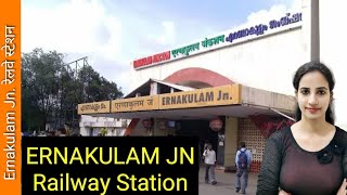 Ernakulam Junction railway station ERS  Trains Timetable Station Code Facilities ParkingHotel [upl. by Avivah138]