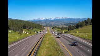 Video 2301 I70 West in Colorado King Of The Mountains 10th Anniversary Remix [upl. by Anaiek]