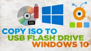 How to Copy an ISO Image of Windows 10 to a USB Flash Drive [upl. by Tat236]