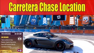 Forza Horizon 5 On Brand Daily Challenge Carretera Chase Location [upl. by Htenay]