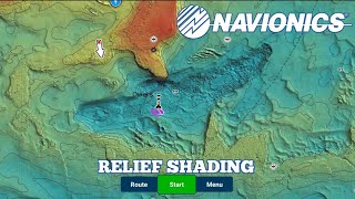 navionics relief shading on the boat ipad or Android boating hd [upl. by Chew879]