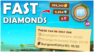 Farm Together 2 Diamonds How to Get Them FAST  Diamonds Farm Together 2 Tips and Tricks [upl. by Aniretac]