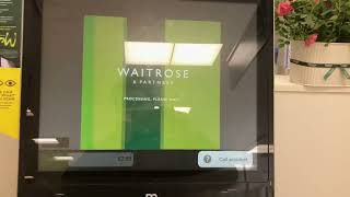 Diebold Nixdorf Self Checkout at Waitrose and Partners Kingsthorpe [upl. by Shakespeare]