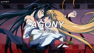 Agony  Kotoko『SUB ENGESP』 Kannazuki no Miko ED 神無月の巫女 [upl. by Jefferson]