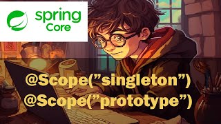 18 Scopequotsingletonquot and Scopequotprototypequot for Bean Spring core [upl. by Ahtnama]