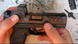 Walther PDP Holosun Optic Install [upl. by Gladdy131]