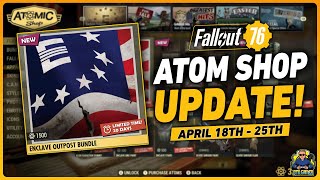 Fallout 76 Atomic Shop Update  April 18th  25th [upl. by Prima247]