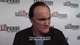 Quentin Tarantino reveals his favorite movie of 2015 interview [upl. by Tterrej]