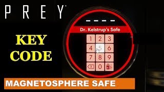 Prey Magnetosphere safe keycode [upl. by Nevar]