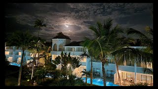 Bahia Principe Luxury Ambar Punta Cana  Early Morning Sunrise and Bar Drinks EP2 [upl. by Deena]