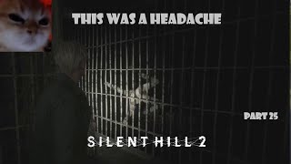 THIS WAS A HEADACHE  Silent Hill 2 Remake  Part 25 [upl. by Evangeline]