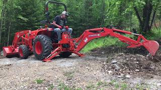 Kubota L3301 BH77 Back Hoe [upl. by Letitia]