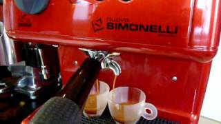 Double shot with Nuova Simonelli Oscar [upl. by Skoorb]