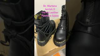 Dr Martens Jarrick II Laced Leather Boots [upl. by Kelcey]