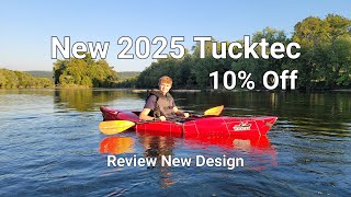 Tucktec 2025 foldable kayak review [upl. by Allekim27]