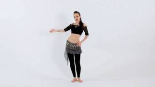 How to Do a Horizontal Figure 8  Belly Dancing [upl. by Anerbas]