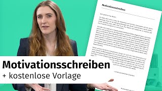 Die perfekte Anleitung für Dein Motivationsschreiben  Jetzt erfolgreich bewerben [upl. by Anelat576]