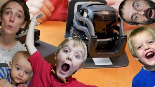 Anki Vector Unboxing  Family  Kids Reaction [upl. by Maunsell]