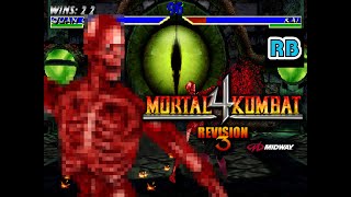 1997 60fps Mortal Kombat 4 Meat Quan Chi Master22 [upl. by Issej]