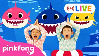 LIVE 🔴Las Mejores Canciones Infantiles del 2022 l 🎄Canciones de Navidad para niños  Pinkfong [upl. by Rosenkrantz]