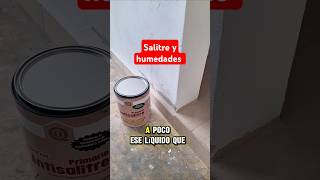 Salitre y humedades en paredes eliminalas con este producto [upl. by Etolas]