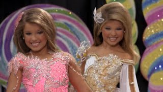 Brooke amp Kaylie at the Lolipops and Gumdrops Pageant  Toddlers amp Tiaras [upl. by Lerrehs]