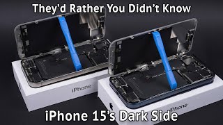 iPhone 15 Pro Exposed  This Will Harm The Environment  Teardown And Repair Assessment [upl. by Shreve]