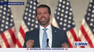 Donald Trump Jr full remarks at 2020 Republican National Convention [upl. by Ennej]