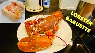 DELICIOUS LOBSTER BAGUETTE  Coastal Foraging  Big Lobster  Crabs  Scallops amp Abalone [upl. by Araiek]