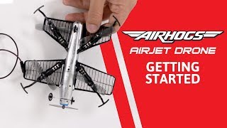 Air Hogs  AirJet Drone How To  Getting Started [upl. by Llenyt499]