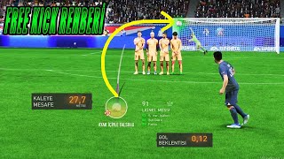 HOW TO SCORE EVERY FREE KICK ON FIFA 23 [upl. by Erdnoid533]