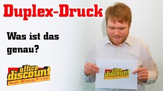 Drucker Was ist eine DuplexFunktion [upl. by Rahab]