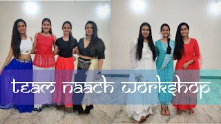 Team Naach Bangalore Workshop  Rangi Saari  Pasoori TeamNaach [upl. by Emiatej]