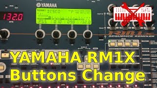 Yamaha RM1X menu buttons replacement [upl. by Litsyrk]