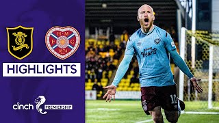 Livingston 01 Hearts  Superb Gordon Saves Help Hearts 5 Points Clear in Third  cinch Premiership [upl. by Ayr]