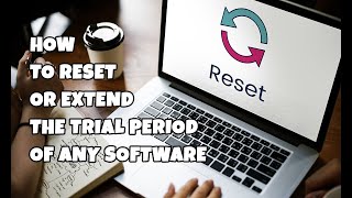 How to reset or extend the trial period of any software Working 100 [upl. by Radferd118]